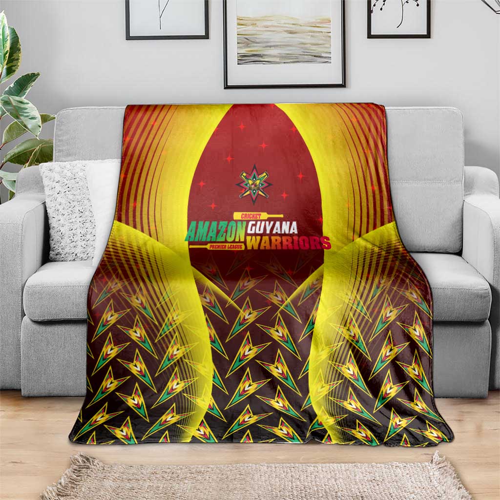 Guyana Cricket Amazon Warriors Blanket Unleashing the Power Battle Mode