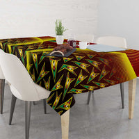 Guyana Cricket Amazon Warriors Tablecloth Unleashing the Power Battle Mode