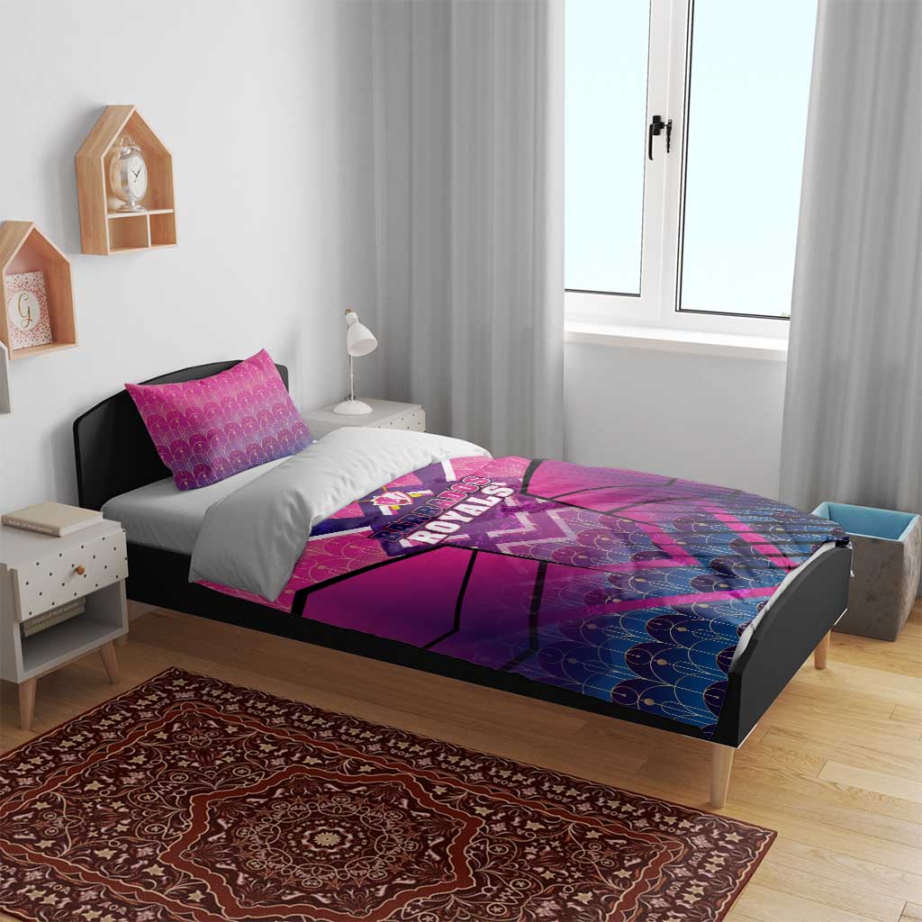 Barbados Cricket Royals Bedding Set Crowned in Rhythm Style