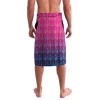 Personalised Barbados Cricket Royals Lavalava Crowned in Rhythm Style