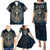 Adinkra Symbols Family Matching Puletasi Dress and Hawaiian Shirt Tree of Life - Wonder Print Shop