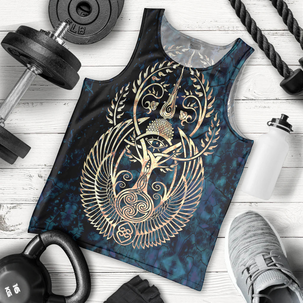 Adinkra Symbols Men Tank Top Tree of Life - Wonder Print Shop