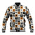 Adinkra Symbols Fashion Baseball Jacket - Wonder Print Shop