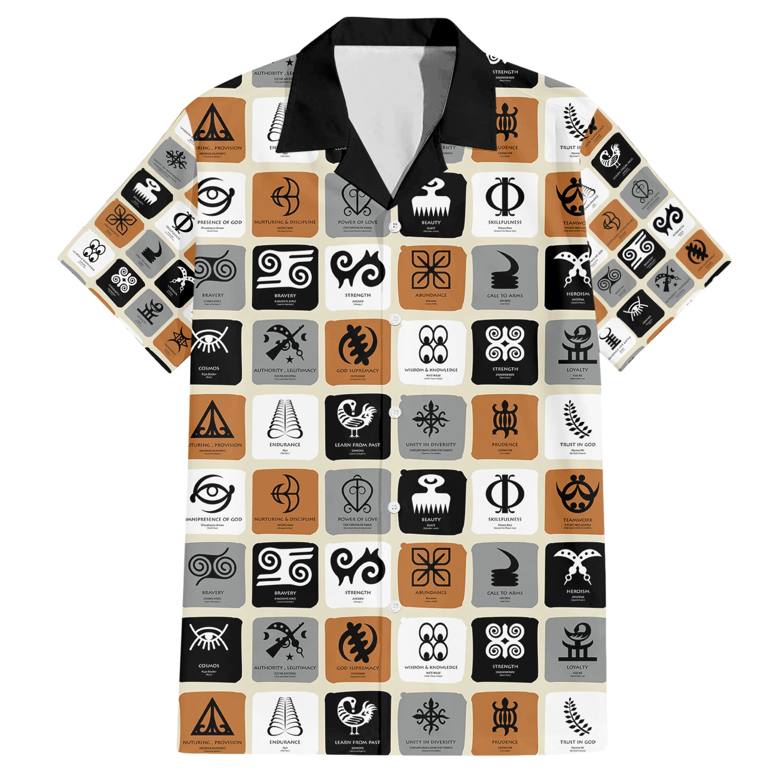 adinkra-symbols-fashion-hawaiian-shirt