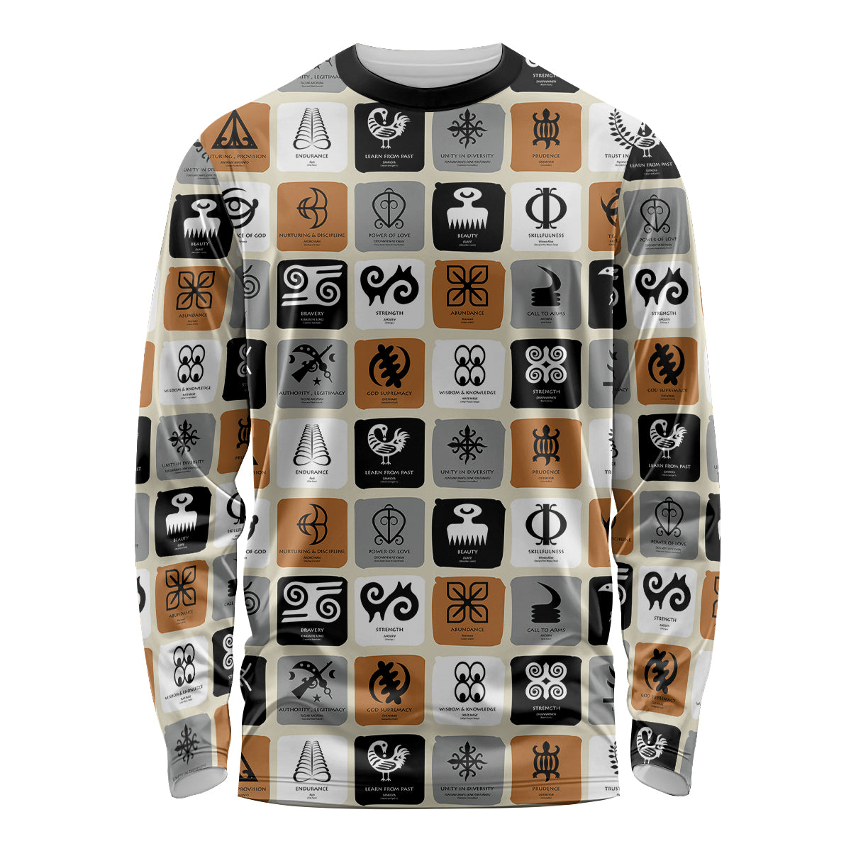 adinkra-symbols-fashion-long-sleeve-shirt