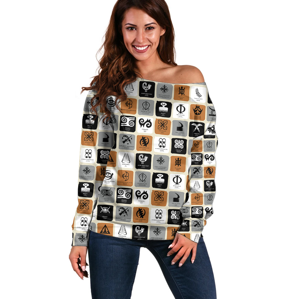 adinkra-symbols-fashion-off-shoulder-sweater