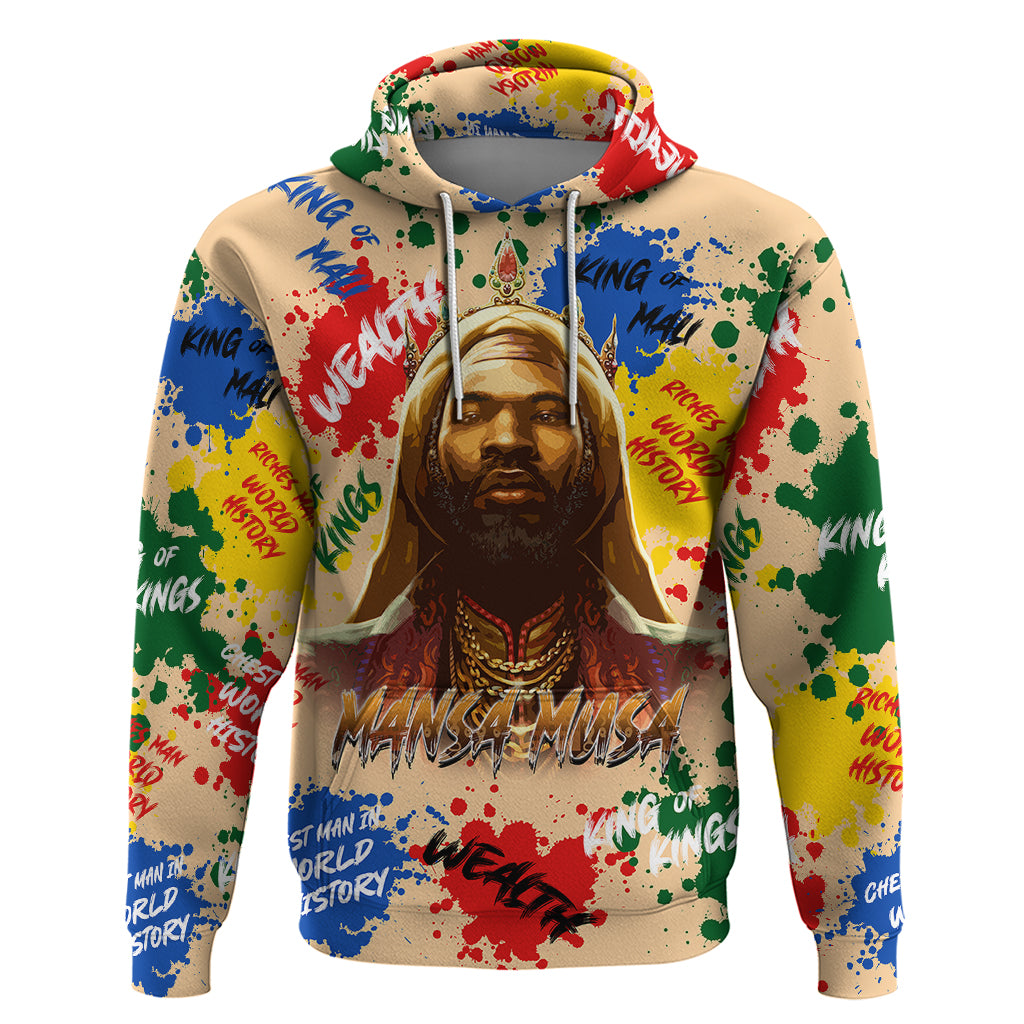 King Of Kings Mansa Musa Hoodie - Wonder Print Shop