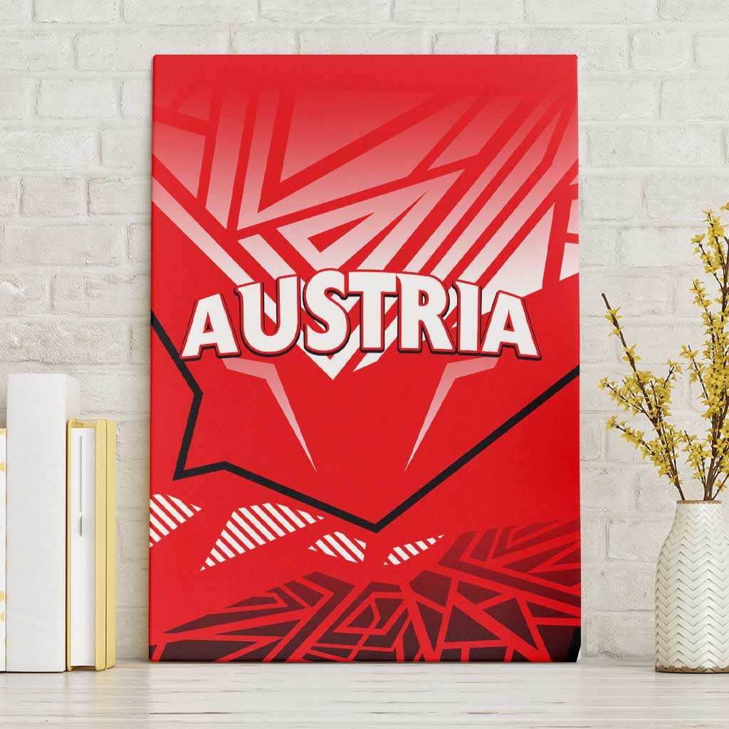 Forever Austria Canvas Wall Art Osterreich Eagle - Wonder Print Shop