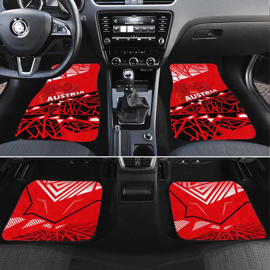 Forever Austria Car Mats Osterreich Eagle - Wonder Print Shop