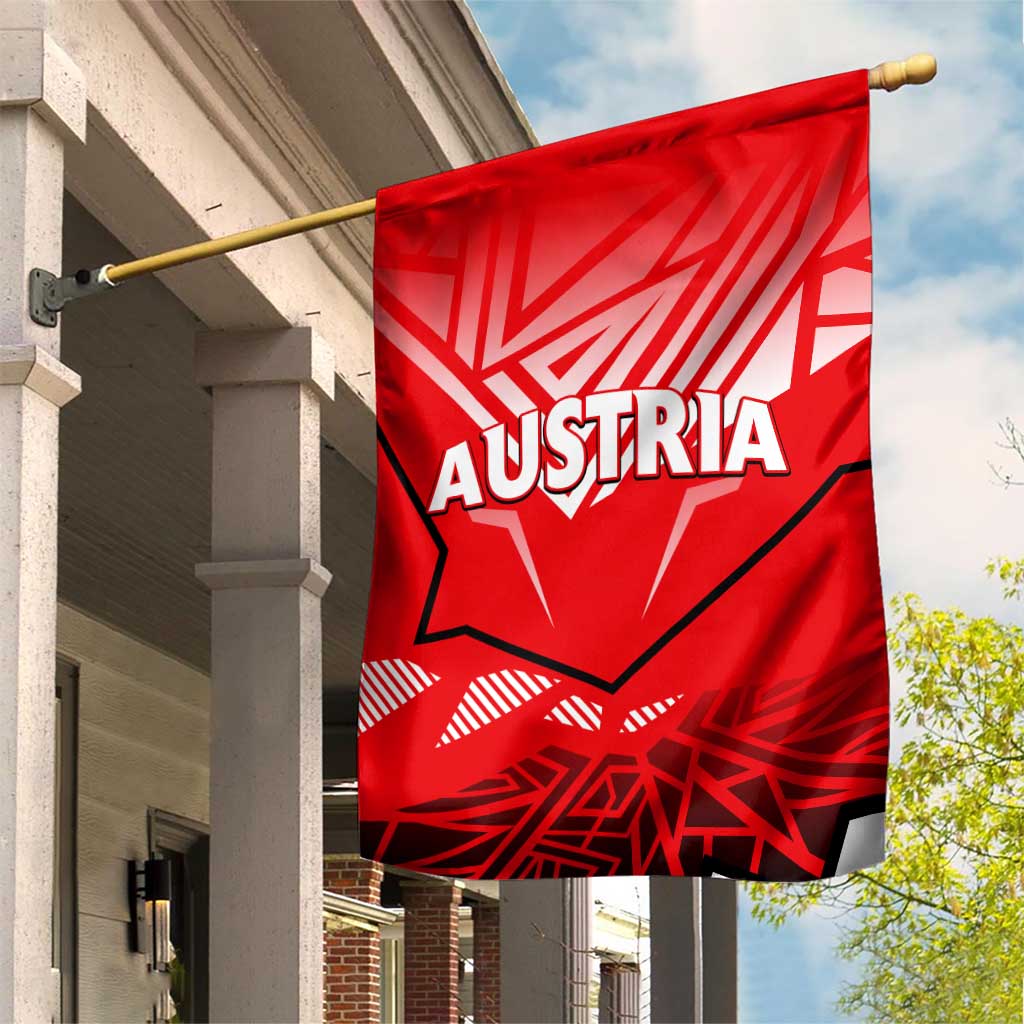 Forever Austria Garden Flag Osterreich Eagle - Wonder Print Shop