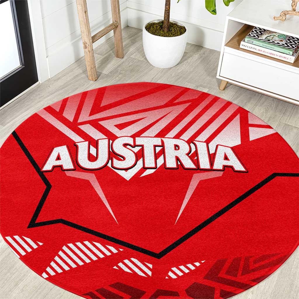 Forever Austria Round Carpet Osterreich Eagle