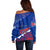 Forever Cuba Off Shoulder Sweater Patria o Muerte, Venceremos - Wonder Print Shop