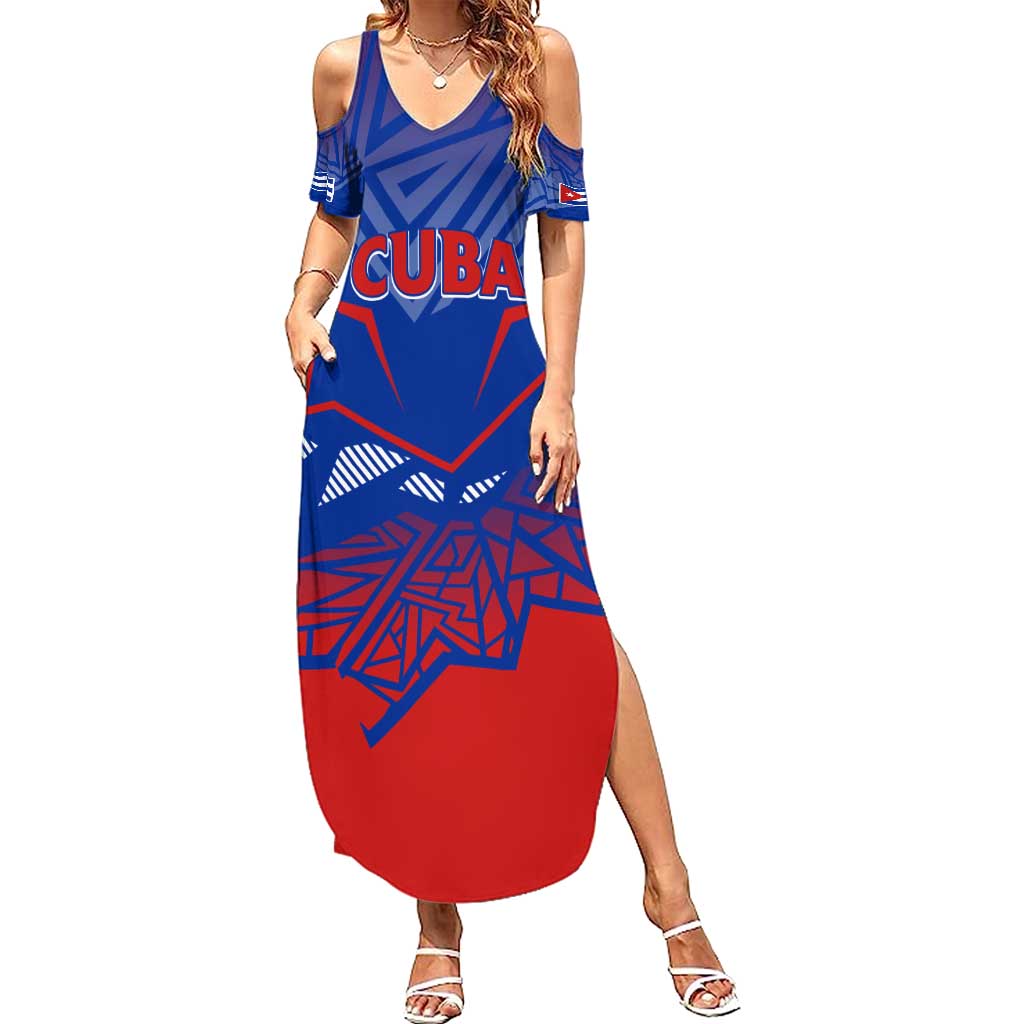 Forever Cuba Summer Maxi Dress Patria o Muerte, Venceremos - Wonder Print Shop