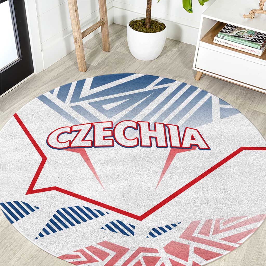 Forever Czech Republic Round Carpet Czechia Pravda Vitezi