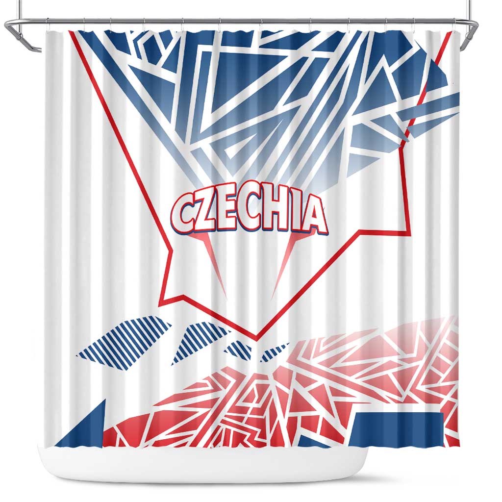 Forever Czech Republic Shower Curtain Czechia Pravda Vitezi