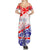 Forever Croatia Family Matching Summer Maxi Dress and Hawaiian Shirt Hrvatska Trobojnica Checkerboard - Wonder Print Shop