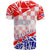 Forever Croatia T Shirt Hrvatska Trobojnica Checkerboard - Wonder Print Shop