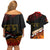 Forever Germany Couples Matching Off Shoulder Short Dress and Hawaiian Shirt Deutschland Eagle - Wonder Print Shop