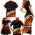 Forever Germany Family Matching Short Sleeve Bodycon Dress and Hawaiian Shirt Deutschland Eagle - Wonder Print Shop