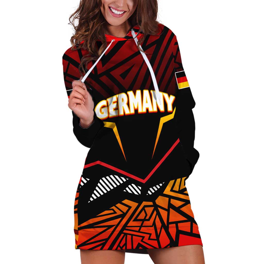 Forever Germany Hoodie Dress Deutschland Eagle - Wonder Print Shop