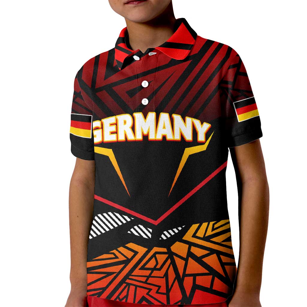 Forever Germany Kid Polo Shirt Deutschland Eagle - Wonder Print Shop