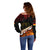 Forever Germany Off Shoulder Sweater Deutschland Eagle - Wonder Print Shop