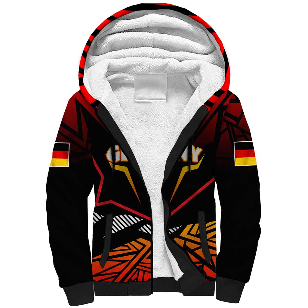 Forever Germany Sherpa Hoodie Deutschland Eagle - Wonder Print Shop