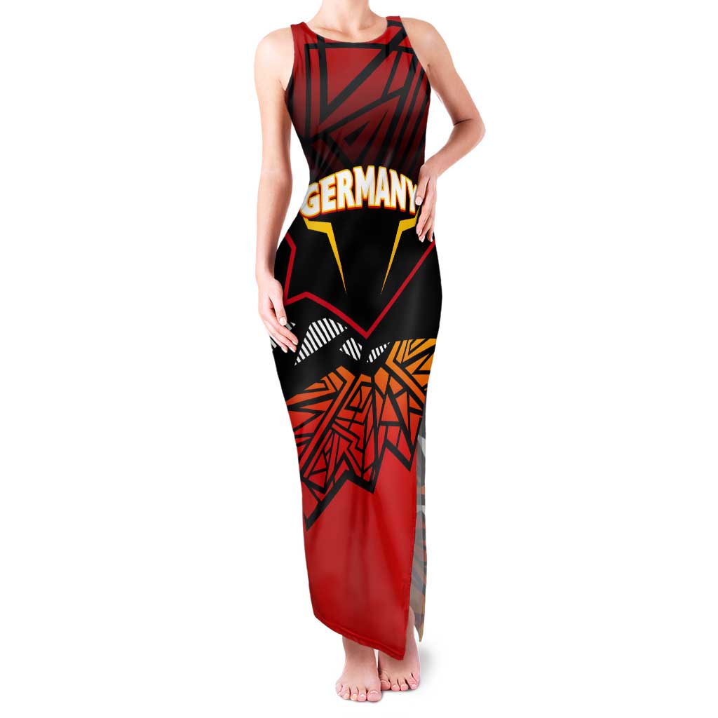 Forever Germany Tank Maxi Dress Deutschland Eagle - Wonder Print Shop