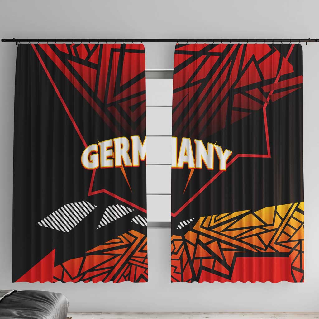 Forever Germany Window Curtain Deutschland Eagle - Wonder Print Shop