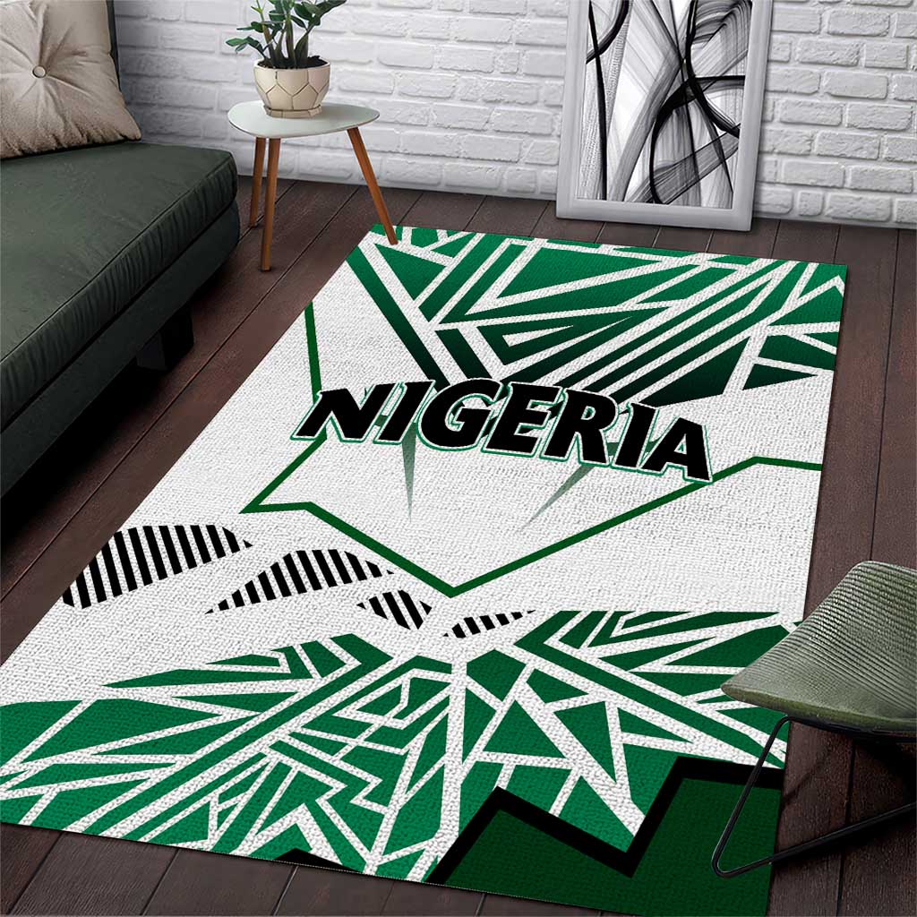 Forever Nigeria Area Rug Nigerian Flag - Wonder Print Shop