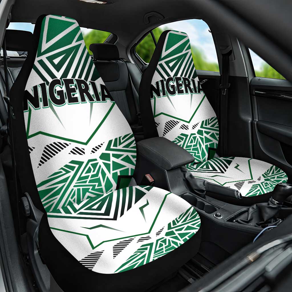 Forever Nigeria Car Seat Cover Nigerian Flag - Wonder Print Shop