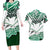 Forever Nigeria Couples Matching Long Sleeve Bodycon Dress and Hawaiian Shirt Nigerian Flag - Wonder Print Shop