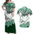 Forever Nigeria Couples Matching Off Shoulder Maxi Dress and Hawaiian Shirt Nigerian Flag - Wonder Print Shop