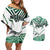 Forever Nigeria Couples Matching Off Shoulder Short Dress and Hawaiian Shirt Nigerian Flag - Wonder Print Shop