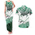 Forever Nigeria Couples Matching Tank Maxi Dress and Hawaiian Shirt Nigerian Flag - Wonder Print Shop