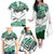 Forever Nigeria Family Matching Off The Shoulder Long Sleeve Dress and Hawaiian Shirt Nigerian Flag - Wonder Print Shop