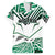 Forever Nigeria Family Matching Off The Shoulder Long Sleeve Dress and Hawaiian Shirt Nigerian Flag - Wonder Print Shop