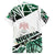 Forever Nigeria Family Matching Off The Shoulder Long Sleeve Dress and Hawaiian Shirt Nigerian Flag - Wonder Print Shop