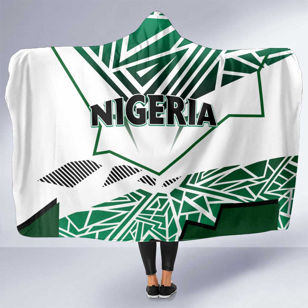 Forever Nigeria Hooded Blanket Nigerian Flag