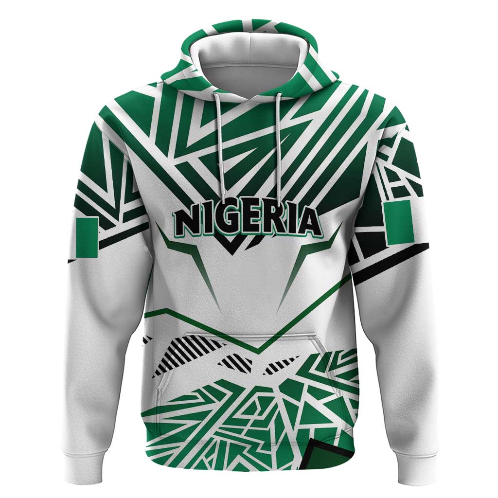 Forever Nigeria Hoodie Nigerian Flag - Wonder Print Shop