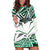 Forever Nigeria Hoodie Dress Nigerian Flag - Wonder Print Shop