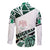 Forever Nigeria Long Sleeve Button Shirt Nigerian Flag - Wonder Print Shop