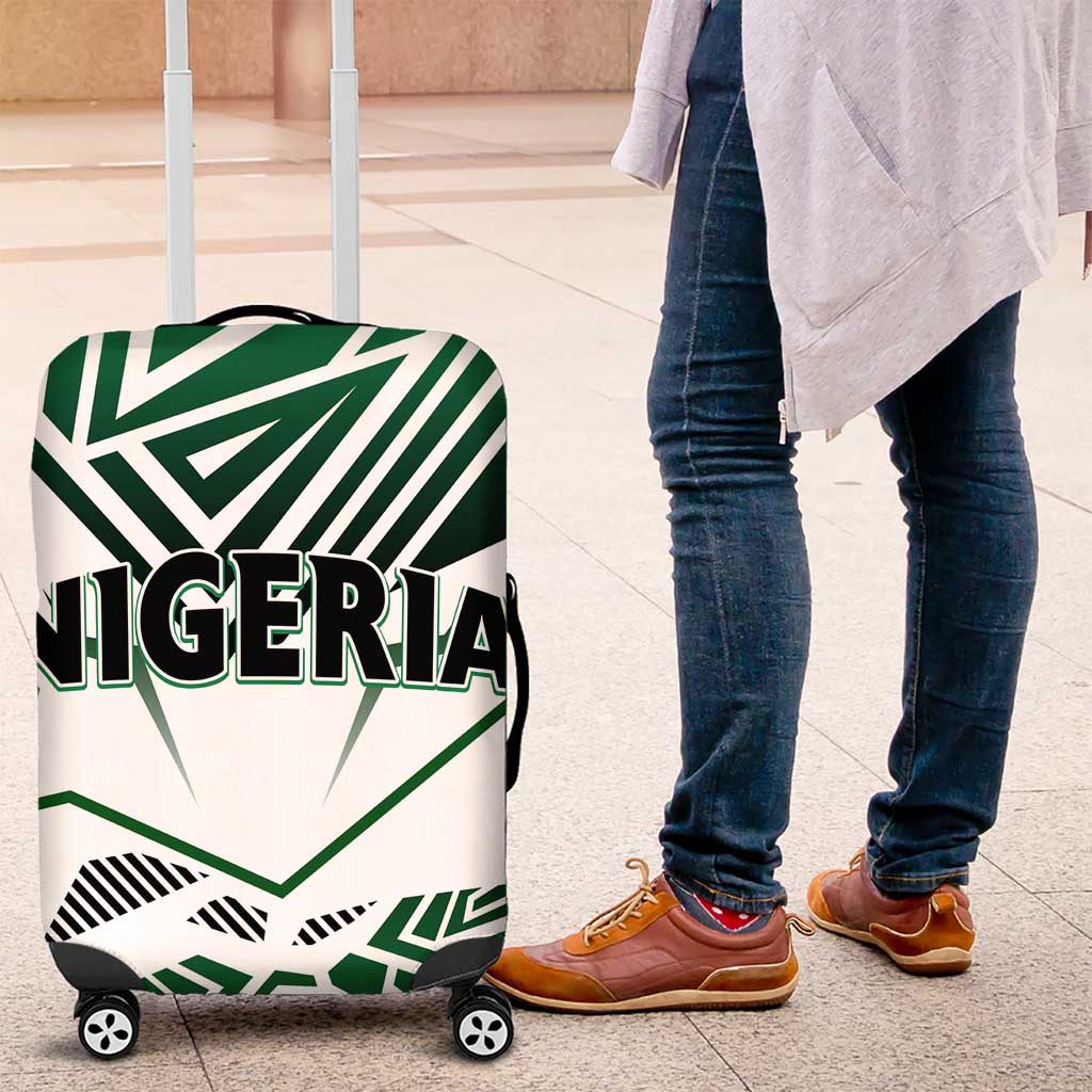 Forever Nigeria Luggage Cover Nigerian Flag - Wonder Print Shop