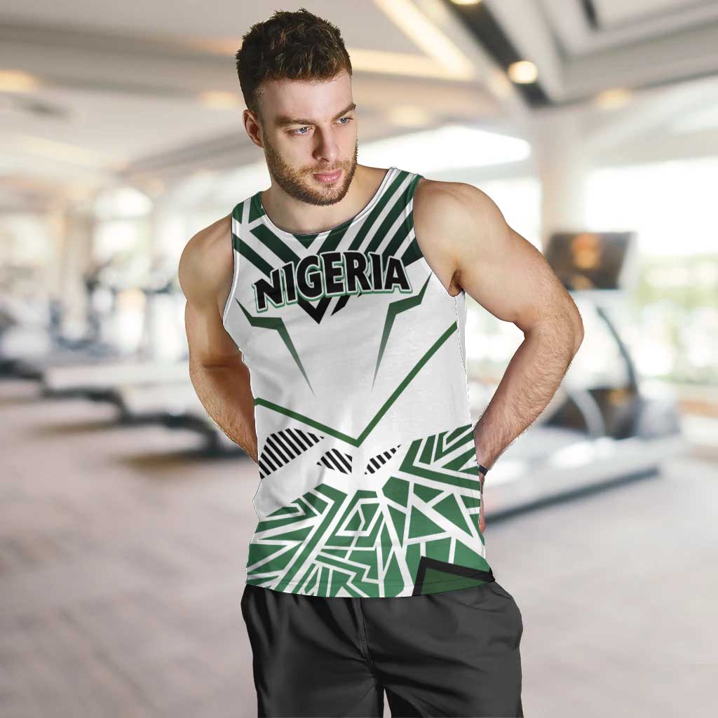 Forever Nigeria Men Tank Top Nigerian Flag - Wonder Print Shop