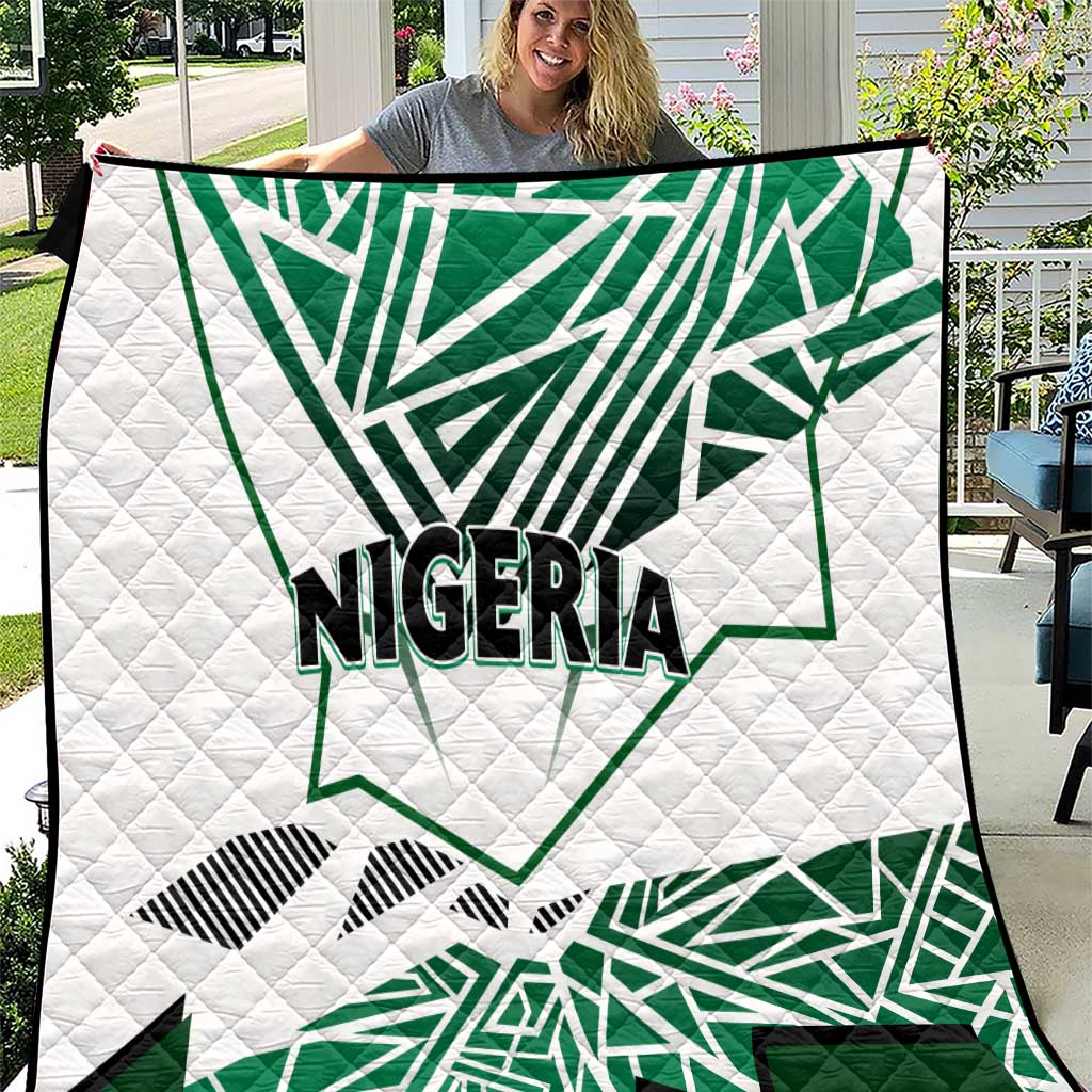 Forever Nigeria Quilt Nigerian Flag - Wonder Print Shop