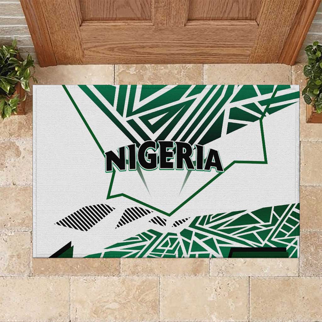 Forever Nigeria Rubber Doormat Nigerian Flag - Wonder Print Shop