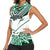 Forever Nigeria Women Sleeveless Polo Shirt Nigerian Flag - Wonder Print Shop