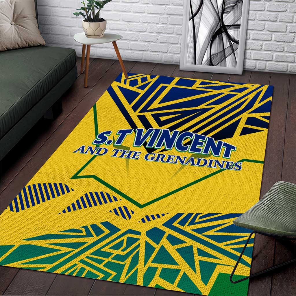 Forever Saint Vincent and the Grenadines Area Rug Peace and Justice - Wonder Print Shop