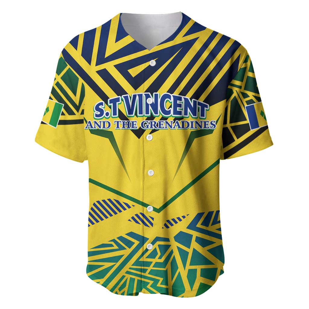 Forever Saint Vincent and the Grenadines Baseball Jersey Peace and Justice - Wonder Print Shop