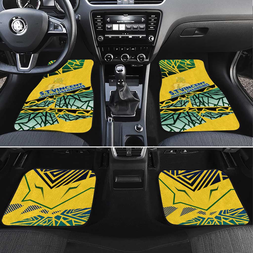 Forever Saint Vincent and the Grenadines Car Mats Peace and Justice - Wonder Print Shop